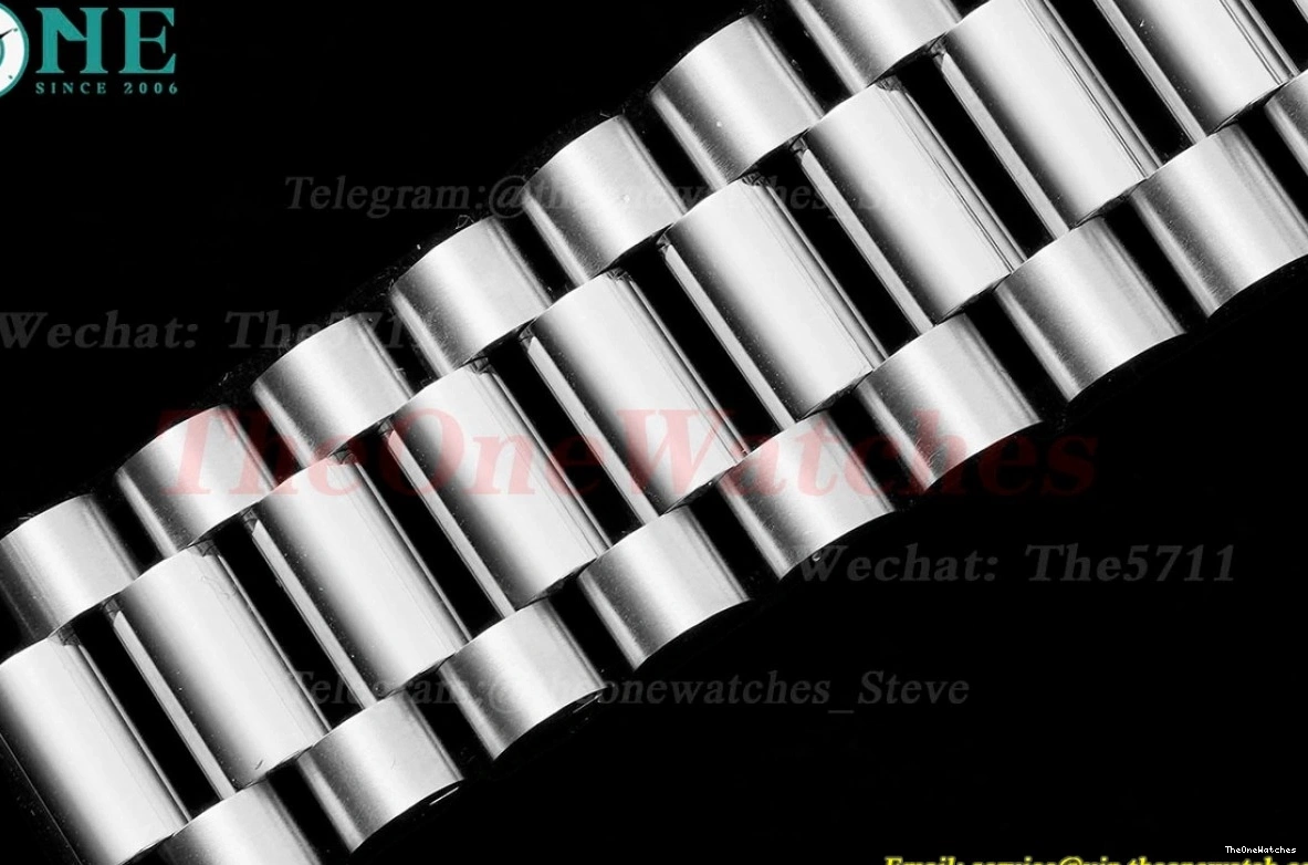 DayDate GSF 228396 SS (Tungsten Pres Dial Version) SS A3255 Silver 40mm Heavy 0427